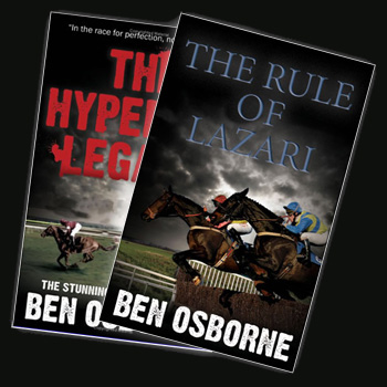 Buy signed copies of both The Hyperion Legacy and The Rule Of Lazari for &pound;7.99